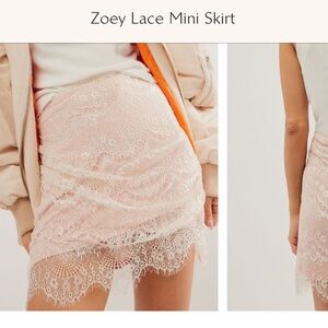 SALE: Free People Zoey mini skirt